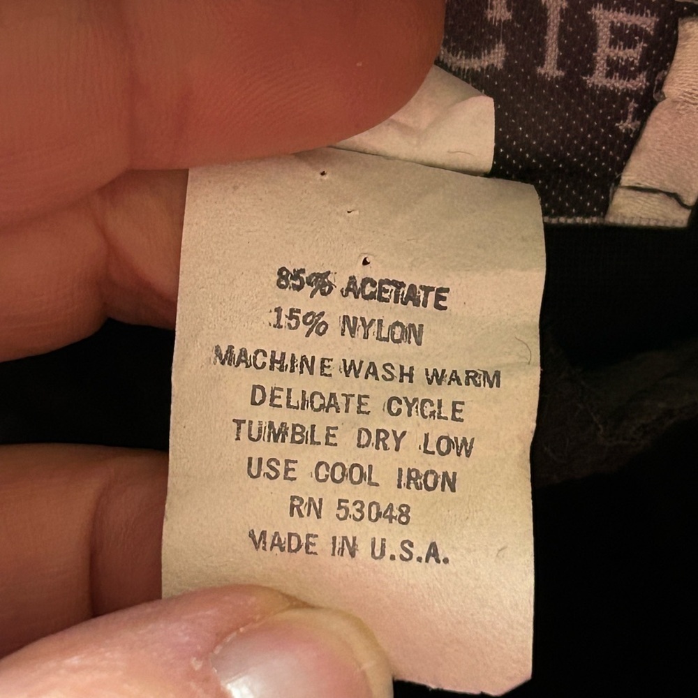 Vintage Just Maggie Velvet Lace Holiday Dress Black - Picture 9 of 11